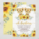 Recherche de twin baby shower invitations Pour elle