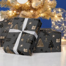 Recherche de scandinave motif papier cadeau Arbres
