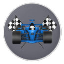 Recherche de voiture course de boutons et poignées de porte Bleu