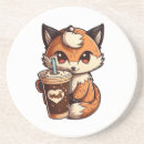 Recherche de renard dessous de verres Sauvage