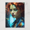 Zoek naar roodharigen briefkaarten Dame