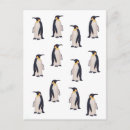 Recherche de pingouin mignon cartes postales Motif