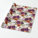 Recherche de gingembre papier cadeau Floral