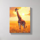 Recherche de peinture de girafe posters Safari
