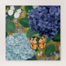 Recherche de papillon vintage puzzles Bleu