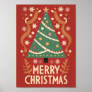 Zoek naar kerstboom posters Vrolijk kerstfeest