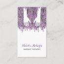 Recherche de mains curatives cartes visite Thérapie