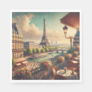 Recherche de tour eiffel serviettes Vintage