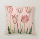 Recherche de tulipe vintage coussins Ressort