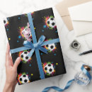 Recherche de ballon de football papier cadeau Sport