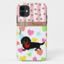 Recherche de teckel mignon iphone coques Chien de saucisse