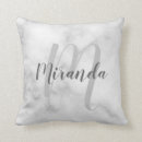 Recherche de marbre décoration coussins Élégant