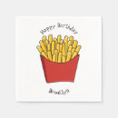 Recherche de frites serviettes Pommes