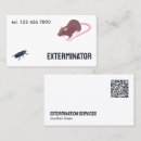 Recherche de rongeurs cartes visite Extermination