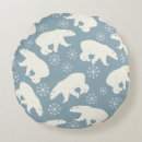 Recherche de flocons neige coussins Ours polaire