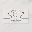 Recherche de pension pour chats cartes visite Chien