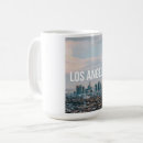 Recherche de souvenir de los angeles tasses Côte ouest