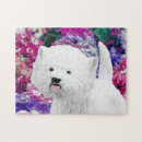 Recherche de westie puzzles Dog