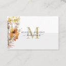 Recherche de fleur pour aquarelle cartes visite Customer