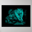 Recherche de loup de nuit posters Gothique