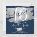 Zoek naar faux silver foil invitations Zilver