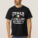 Recherche de famille italienne tshirts Voyage
