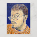Recherche de autoportrait cartes postales Bleu