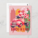 Recherche de vintage saint valentin cartes postales Camion