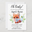 Recherche de woodland animals invitations Sexe neutre