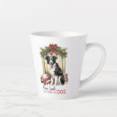 Recherche de chien de père noël tasses Rétro