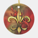 Recherche de fleur de lis ornements Écrevisses