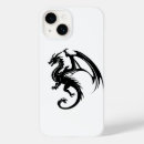 Recherche de dragon noir iphone coques Tatouage