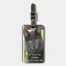 Recherche de humour de chat bagages étiquettes Animal de compagnie