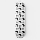 Recherche de yin yang skateboards Noir et blanc