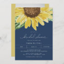 Recherche de douche nuptiale de tournesol bleu invitations Bride