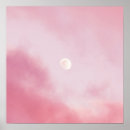 Recherche de lune rose posters Ciel