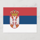 Recherche de serbie cartes postales Drapeau serbe