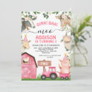 Recherche de de ferme de fille invitations Pour enfants