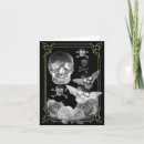 Recherche de gothique noir vœux cartes Squelette