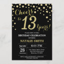 Recherche de black gold invitations Noir et or