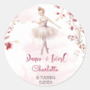 Recherche de ballerine rose autocollants Danse et twirl