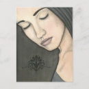 Recherche de henné cartes postales Femme