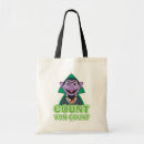 Recherche de count von count tote bags Sesame st vampire