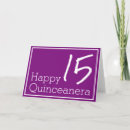 Recherche de quinceanera vœux cartes Fête d'anniversaire