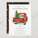 Recherche de red vintage truck invitations Rustique