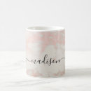 Recherche de marbre rose tasses Nom