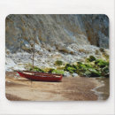 Recherche de bateaux tapis souris Blanc