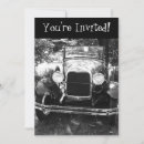 Recherche de classic car invitations Antique