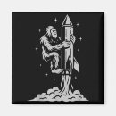Recherche de bigfoot drôle magnets Fait main