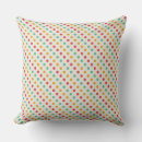 Recherche de pois colorés coussins Rétro